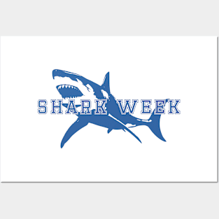 Shark Week Unofficial Logo Posters and Art